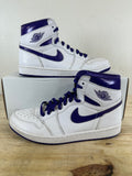 Air Jordan 1 High Court Purple Sz 9(10.5W)