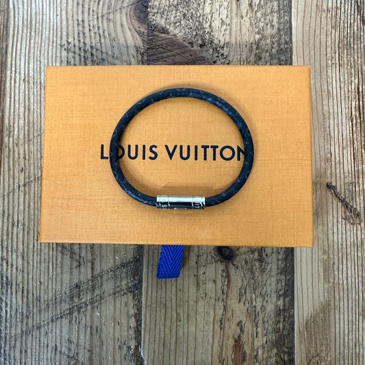 Louis Vuitton Graphite Clip Bracelet W/ Box
