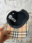 Burberry Plaid Hat Sz L