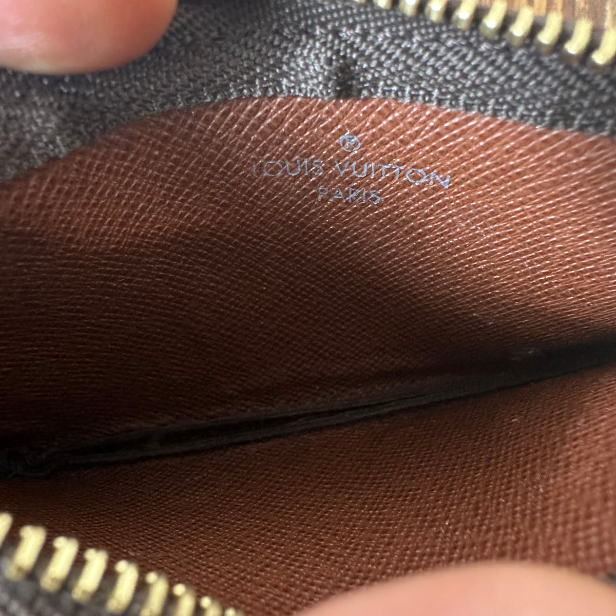 Louis Vuitton Brown Monogram Coin Pouch