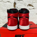 Air Jordan 1 High Satin Bred Sz 8 (9.5W)