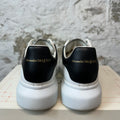 Alexander Mcqueen Black Tab White Sneaker Sz 7.5 (40.5)