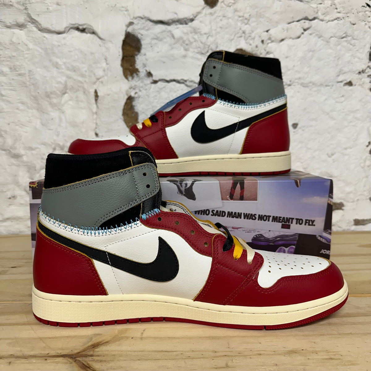 Air Jordan 1 High Union LA Chicago Shadow Sz 13 DS