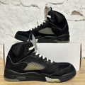 Air Jordan 5 Black Metallic Sz 6.5Y