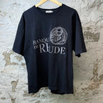 Rhude Bank T-shirt Black Sz M