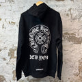 Chrome Hearts Horseshoe NY Hoodie Black Sz XL DS