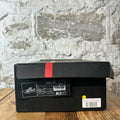 Prada Americas Cup Triple Black Patent Sneaker Sz 10