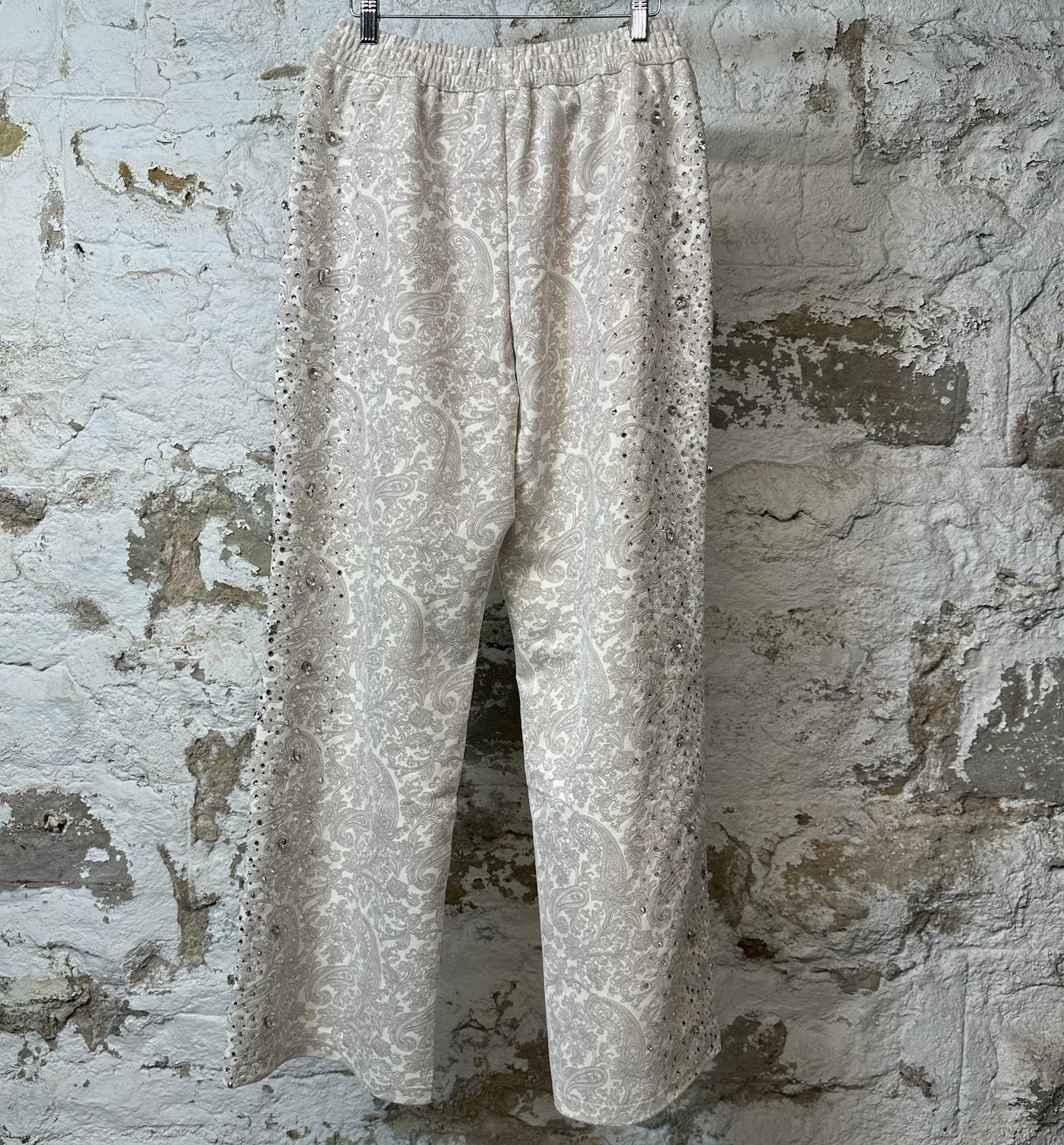 Birth Of Royal Child Cashew Blossom Sweatpants Cream Sz M