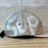 Supreme Side Logo Camp Cap Grey Hat