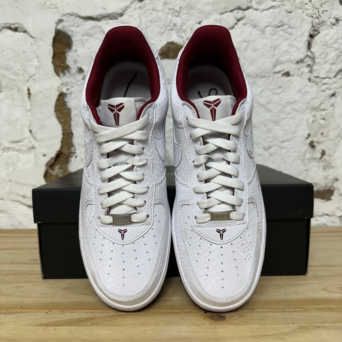 Nike Air Force 1 Low Kobe Bryant Forever Lower Merion Home Sz 9