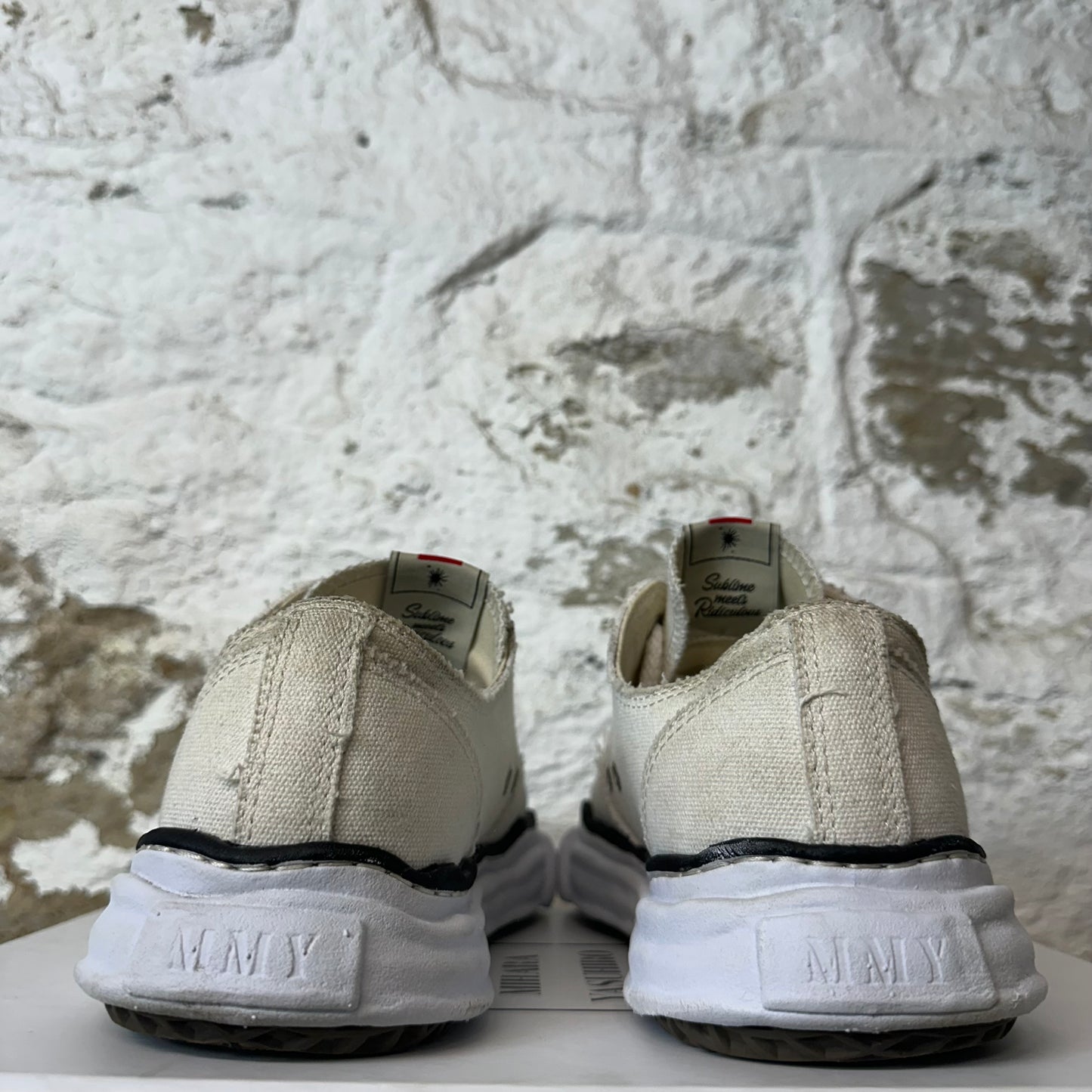Maison Mihara Triple White Peterson Sneaker Sz 10 (43)