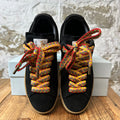 Lanvin Curb Lite Multicolor Lace Black Sneaker Sz 12 (45)