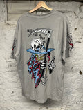 Warren Lotas Take Care Grey T-Shirt Sz 2XL