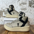 Rick Owens High TurboWPN Grey Milk Sneaker Sz 8.5