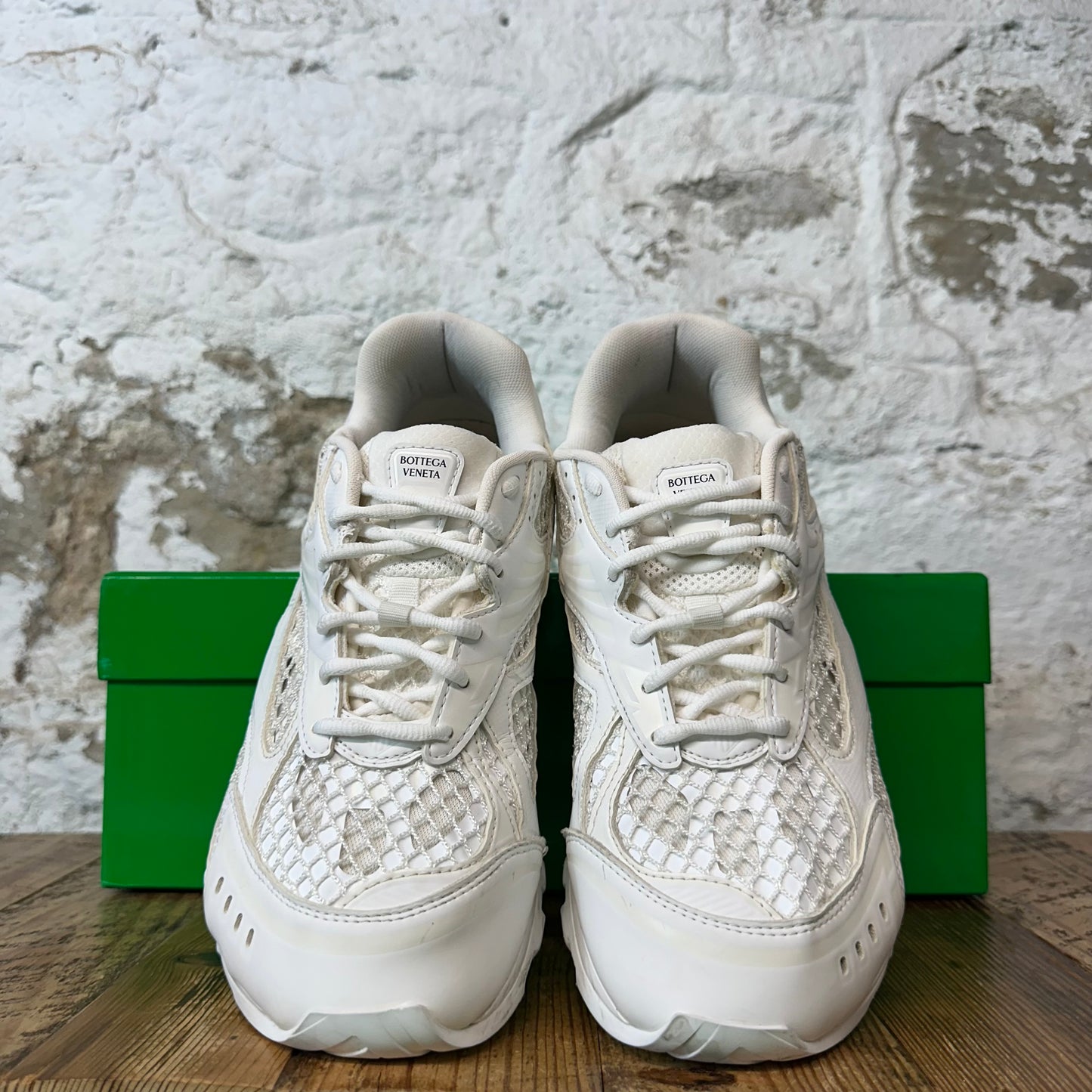 Bottega Veneta White Orbit Sneaker Sz 9 (42)