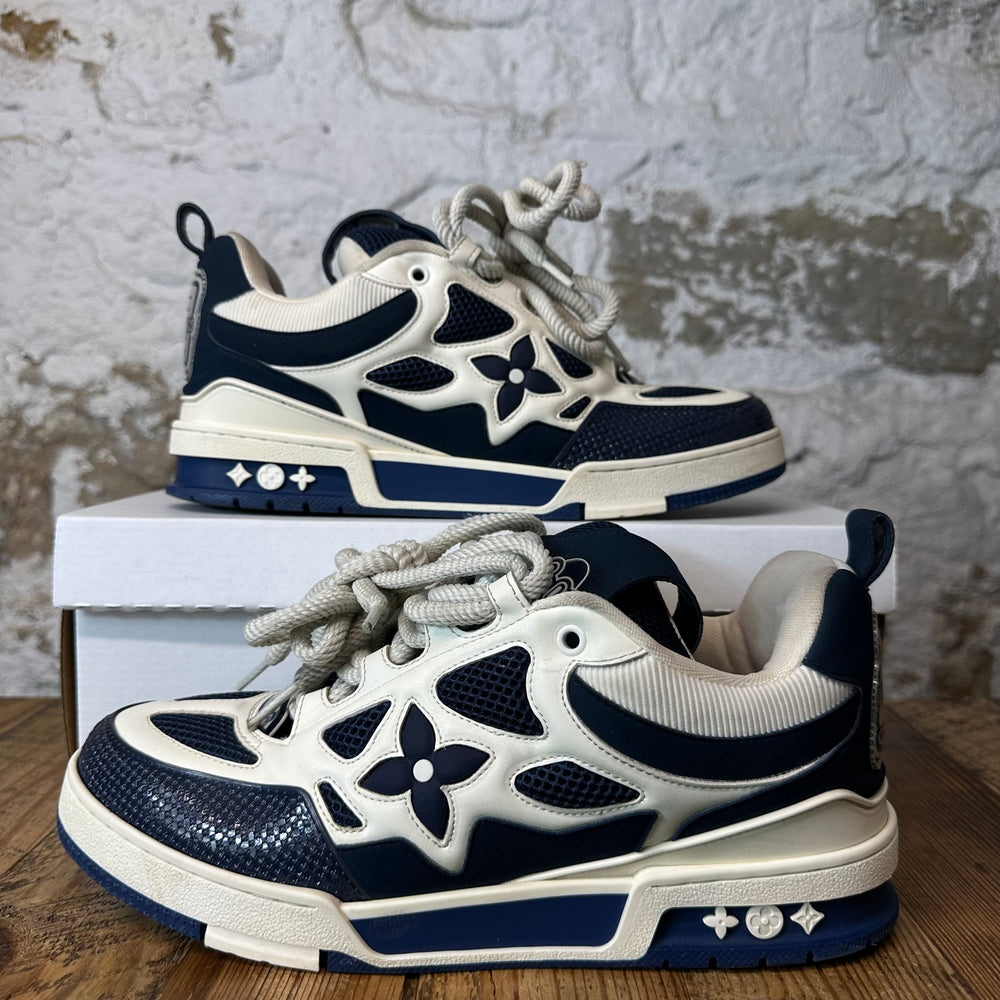 Louis Vuitton Navy White Skate Sneaker Sz 10 (8.5LV)