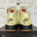 Air Jordan 5 Off-White Sail Sz 12.5
