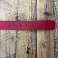 Dolce Gabbana Silver Buckle Red Belt Sz (95)