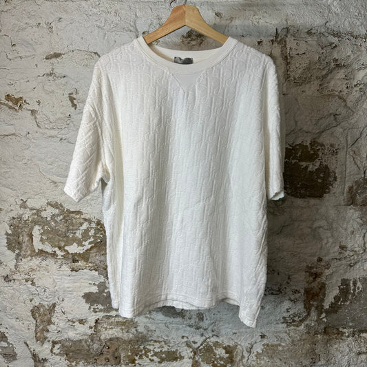 Dior Monogram Towel T-shirt White Sz XL