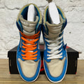 Air Jordan 1 High Off-White University Blue Sz 11.5