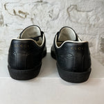 Gucci Black Monogram Ace Sneaker Sz 10 No Box