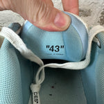 Off White Out Of Office Light Blue White Sneaker Sz 10 (43)