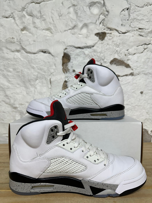 Air Jordan 5 White Cement Sz 10