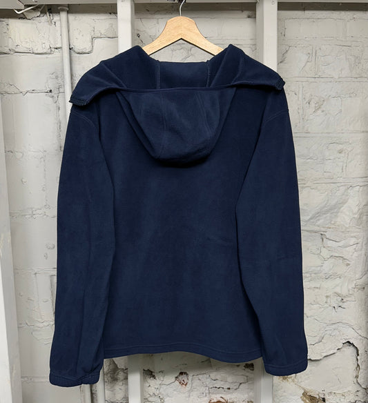 Supreme Navy Fleece Jacket Sz M