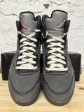 Air Jordan 5 Off White Muslin Sz 10