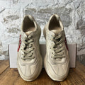 Gucci Rhyton Mouth Vintage Cream Sneaker Sz 7