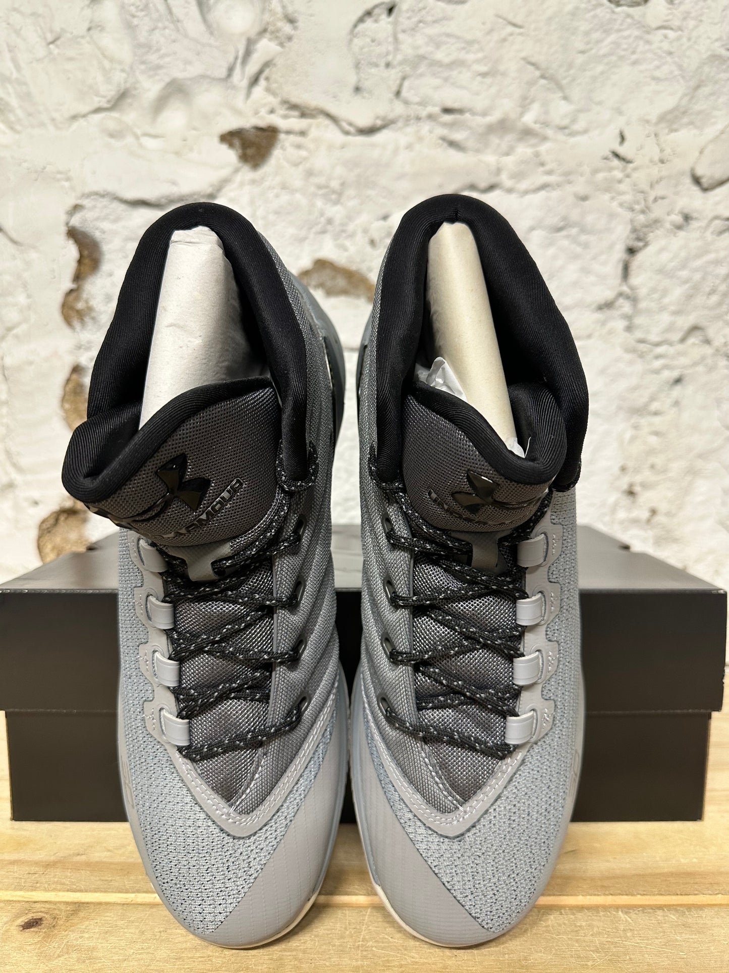 Under Armour Curry 3 Grey Matter Sz 10 DS