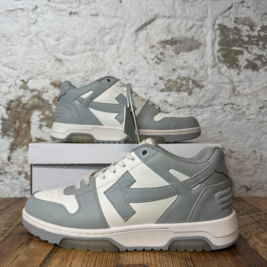 Off White Out Of Office Grey White Sneaker Sz 11 (44)
