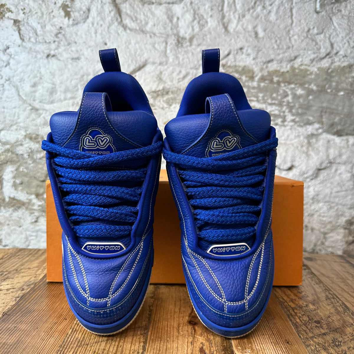 Louis Vuitton Blue Skate Sneaker Sz 10 (8.5LV)