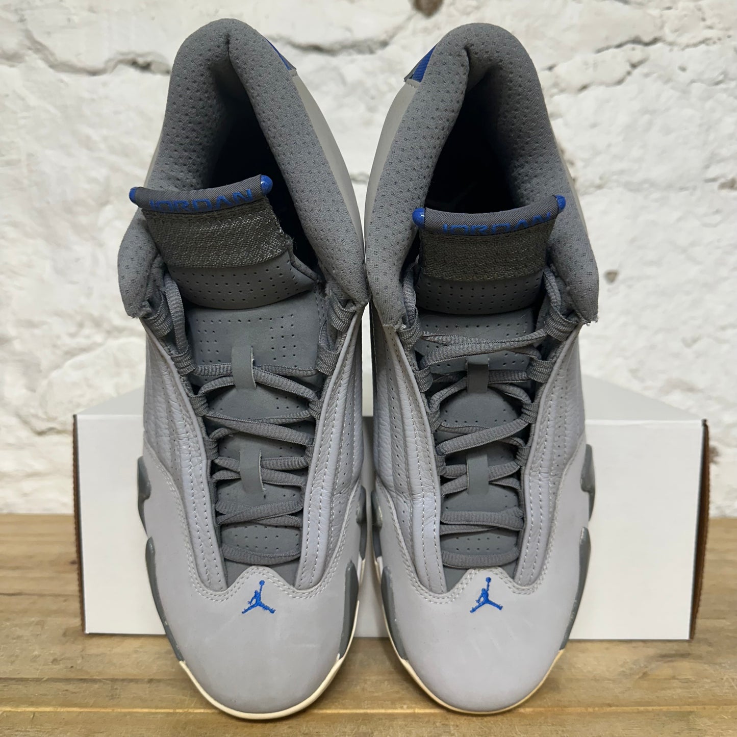 Air Jordan 14 Wolf Grey Sz 10.5