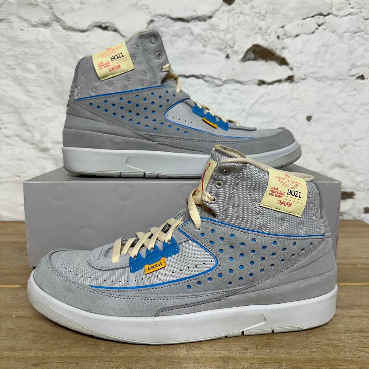 Air Jordan 2 Union Grey Fog Sz 12.5