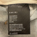 Amiri MX2 Multicolor Flannel Blue Denim Jeans Sz 38