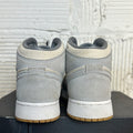 Air Jordan 1 Mid SE Coconut Milk Particle Grey Sz 7Y