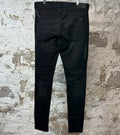 Amiri MX1 Camo Spell Black Denim Jeans Sz 36