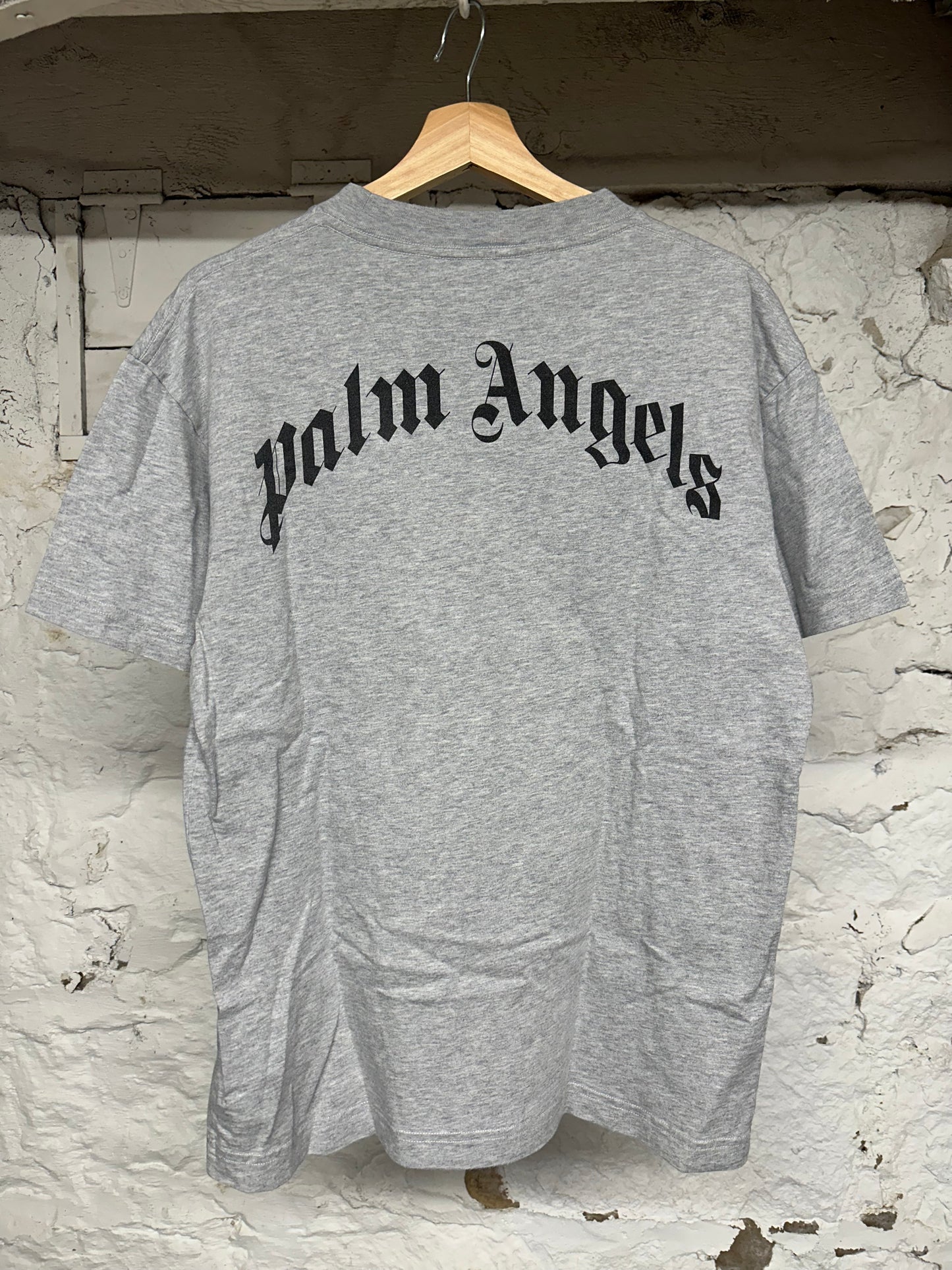 Palm Angels Bear T-shirt Grey Sz M
