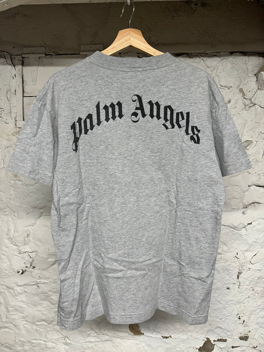 Palm Angels Bear T-shirt Grey Sz M
