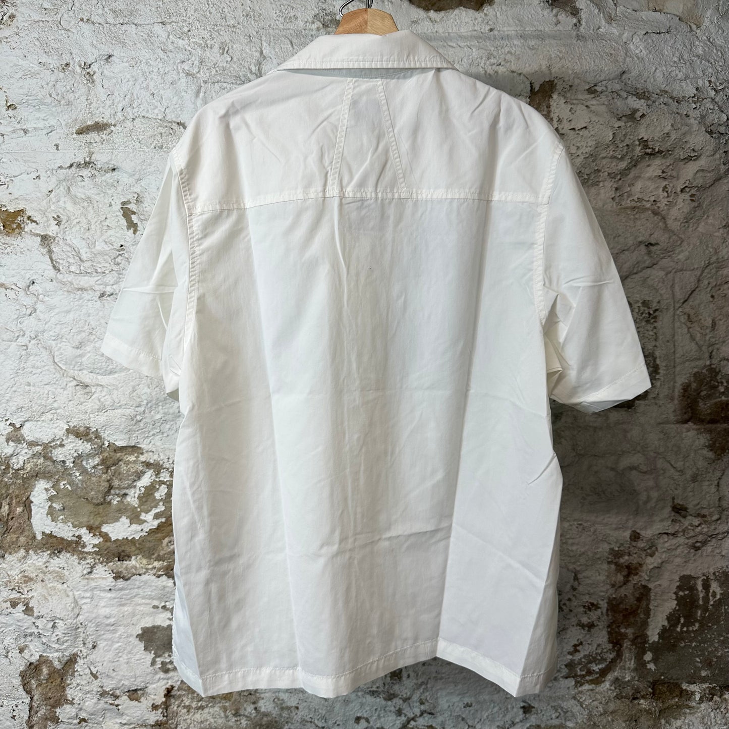 Rhude Grand Prix Champions White Button Up Shirt Sz L