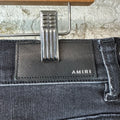 Amiri MA Drip Black Denim Jeans Sz 34
