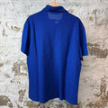 Louis Vuitton Pin Logo Blue Polo Shirt Sz XL