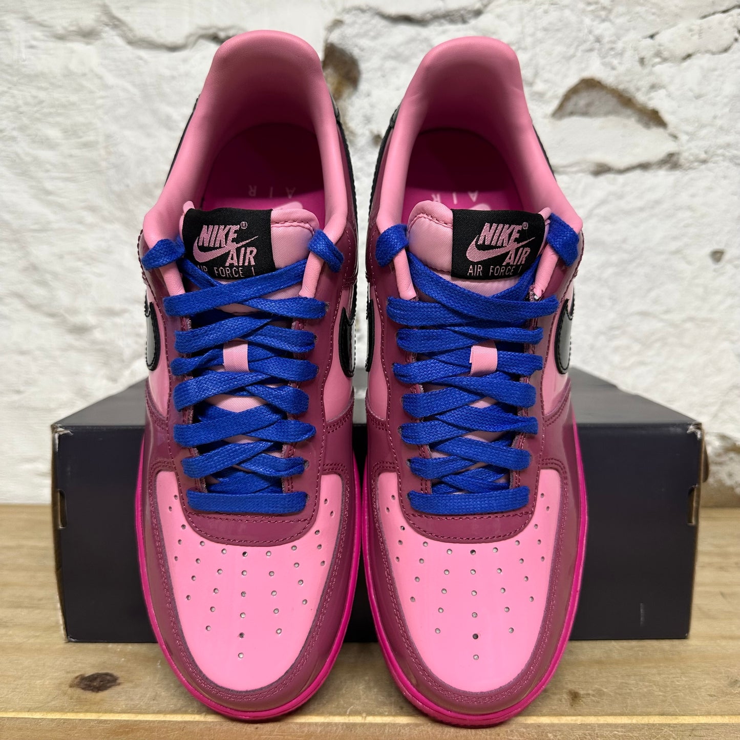 Nike Air Force 1 Low Pink Cooler Mulberry Sz 9 DS
