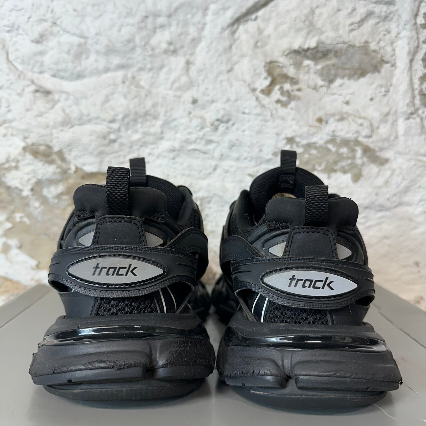 Balenciaga Track Runner Triple Black Sneaker Sz 7 (40)