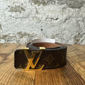 Louis Vuitton Brown Monogram Belt Sz (110/44)