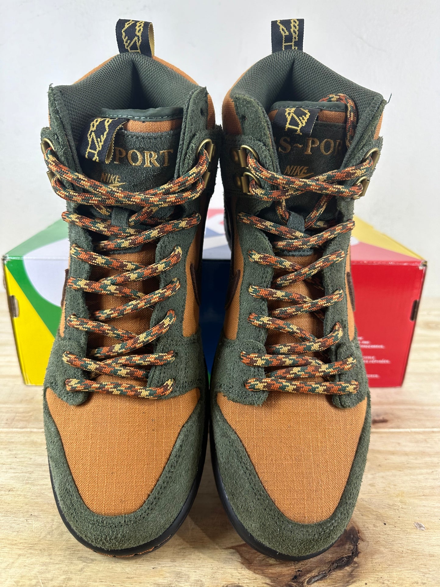Nike SB Dunk High Pass~Port Work Boots Sz 10 DS