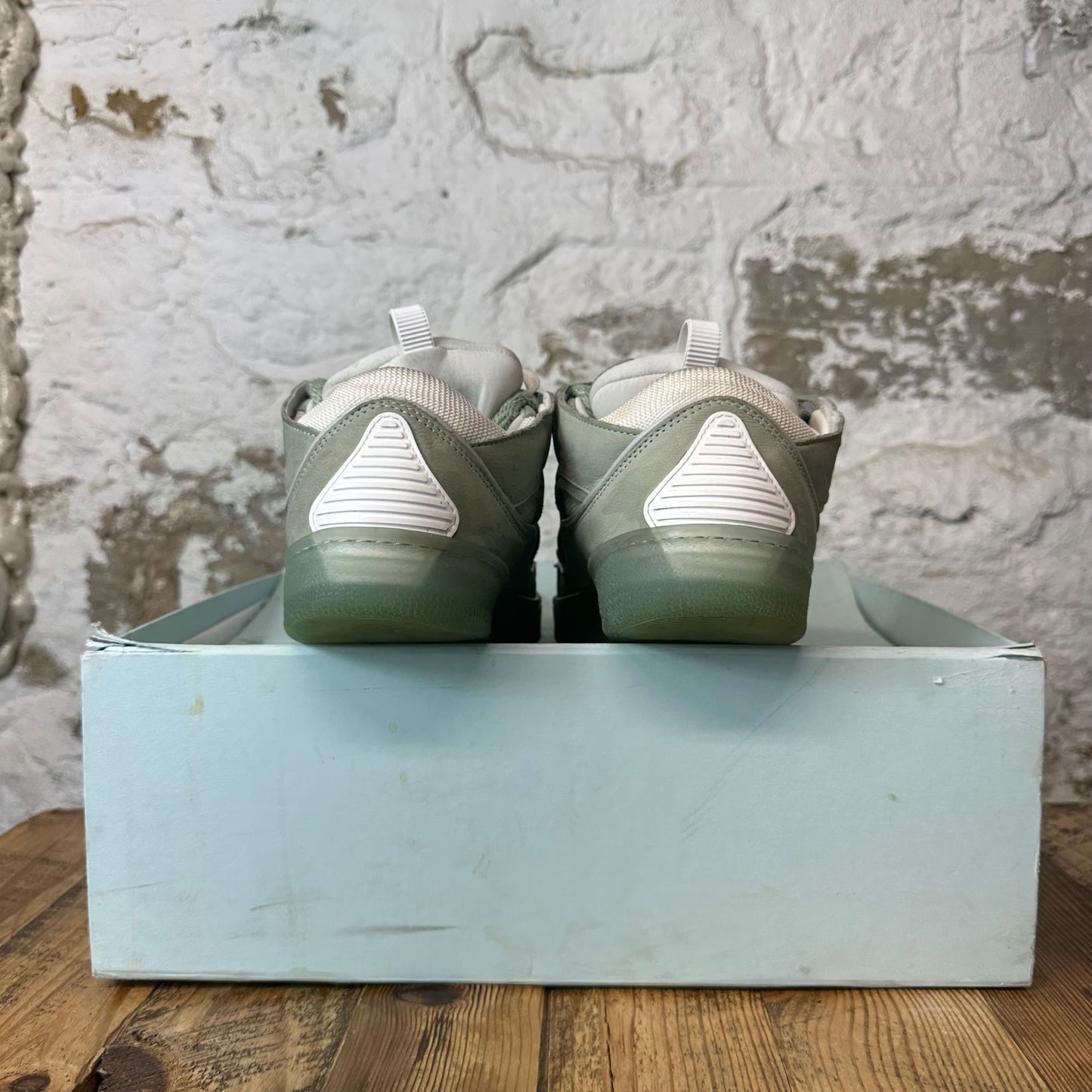 Lanvin Curb Cool Green Sneaker Sz 6.5 (39)
