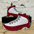 Air Jordan 9 White Gym Red Sz 11