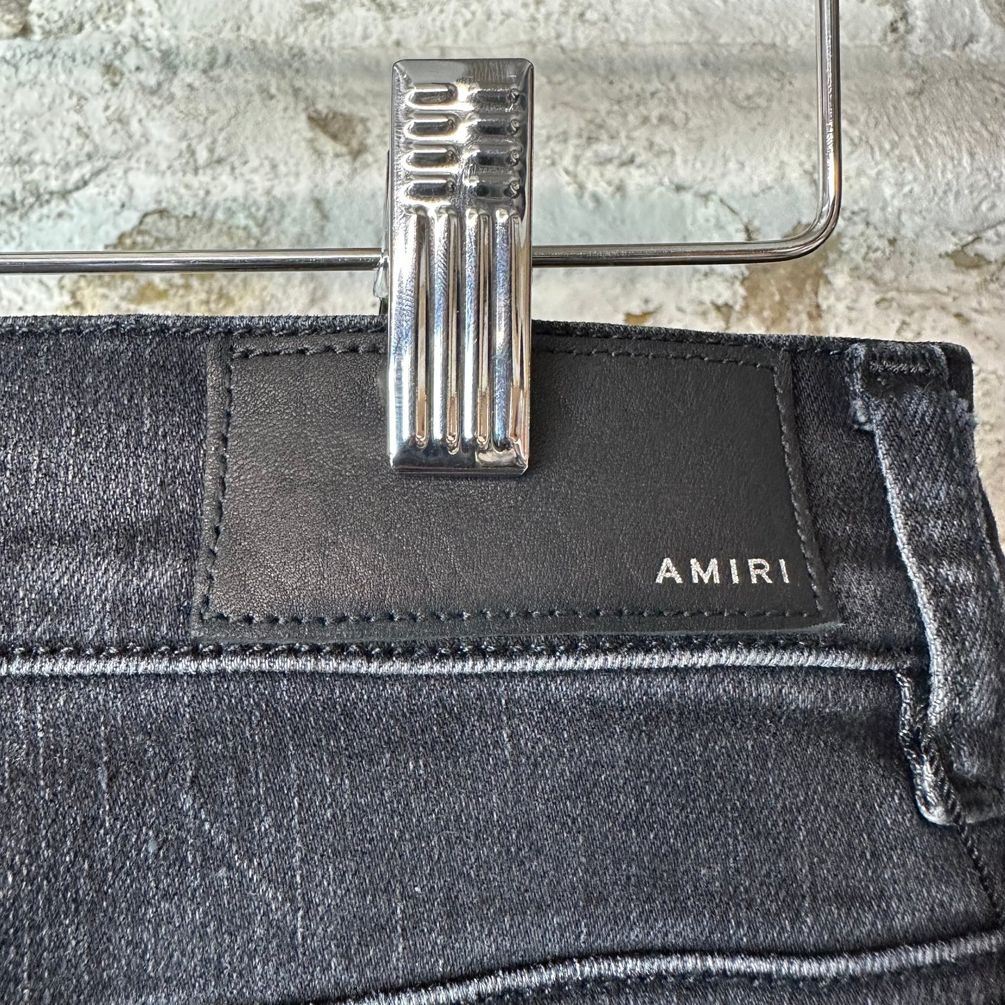 Amiri MX1 Brown Paisley Black Denim Jeans Sz 31
